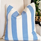 Artisan &amp; Co Stripe Zalor Cotton Cushion Cover