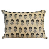 Artisan &amp; Co Marigold Cotton Lumbar Cushion Cover