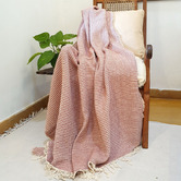 Artisan &amp; Co Parisian Elegance Cotton Throw