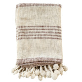 Artisan &amp; Co Pompom Cotton Throw