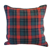 Artisan &amp; Co Polo Checks Himani Cotton Cushion Cover