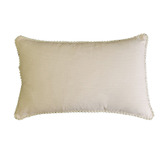 Artisan &amp; Co Pink Pinstripe Aadhya Cotton Lumbar Cushion Cover