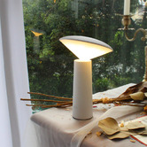 Everlit 14cm White USB Table Lamp