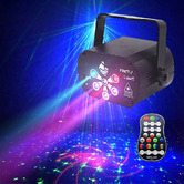 Everlit LED Laser Disco Projector Light