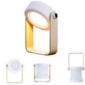 Everlit 19.4cm White &amp; Gold 4-in-1 Foldable Light