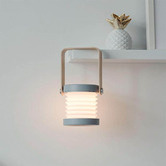 Everlit 19.4cm White &amp; Gold 4-in-1 Foldable Light