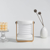 Everlit 19.4cm White &amp; Gold 4-in-1 Foldable Light