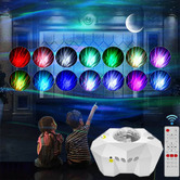 Everlit White Aurora Galaxy Star Light Projector