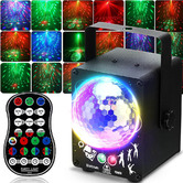 Everlit LED Party Disco Ball Laser Light