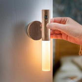 Everlit Wood Rechargeable Sensor Night Lamp