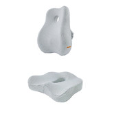 Everlit 2 Piece Light Grey Back &amp; Seat Cushion Set