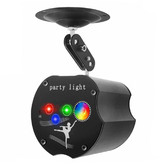Everlit 3 Lens RGB Laser Projector Party Light