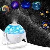 Everlit Galaxy Planetarium 7-in-1 Projector Night Light
