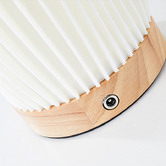 Everlit 29.5cm Wave Rechargeable LED Table Lamp