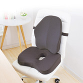 Everlit 2 Piece Seat &amp; Lumbar Support Back Cushion Set