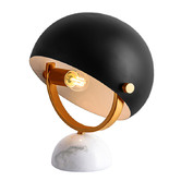 Everlit 36cm Hatt Tilt Metal Table Lamp