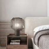 Everlit Lyka Glass Table Lamp