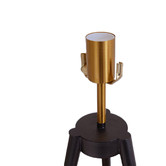 Everlit 65cm Golden Tripod Table Lamp