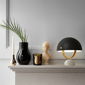 Everlit 36cm Hatt Tilt Metal Table Lamp