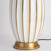 Everlit 68cm Danette Ceramic &amp; Iron Table Lamp