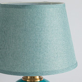 Everlit 55cm Daniela Ceramic &amp; Iron Table Lamp