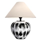 Everlit Oberlin Ceramic &amp; Linen Table Lamp