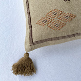 Aztec House Sandy Desert Cotton Cushion