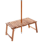 Business and Pleasure Co Teak Wood Folding Picnic Table