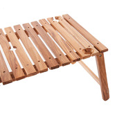 Business and Pleasure Co Teak Wood Folding Picnic Table