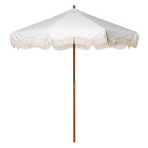 Business and Pleasure Co Antique White Market Umbrella