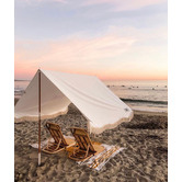 Business and Pleasure Co Antique White Premium Beach Tent