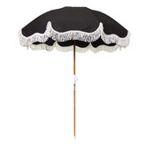 Business and Pleasure Co 1.9m Black Beach Umbrella