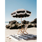 Business and Pleasure Co 1.9m Black Beach Umbrella