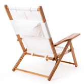 Business and Pleasure Co White Tommy Foldable Beach Chair