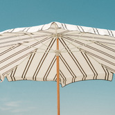 Business and Pleasure Co 2.3m Amalfi Striped Beach Umbrella