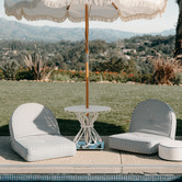 Business and Pleasure Co Laurens Reclining Pillow Lounger