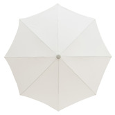 Business and Pleasure Co 2.3m White Amalfi Beach Umbrella