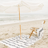 Business and Pleasure Co 2.3m White Amalfi Beach Umbrella