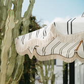 Business and Pleasure Co 2.1m Striped Market Umbrella