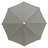 Business and Pleasure Co 2.3m Amalfi Chequered Beach Umbrella