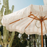 Business and Pleasure Co 2.1m Striped Market Umbrella