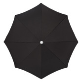 Business and Pleasure Co 1.9m Black Beach Umbrella