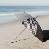 Business and Pleasure Co Laurens Striped Rain Umbrella