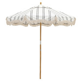 Business and Pleasure Co 2.1m Striped Market Umbrella