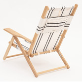 Business and Pleasure Co Rivie Striped Foldable Tommy Beach Chair