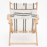 Business and Pleasure Co Rivie Striped Foldable Tommy Beach Chair
