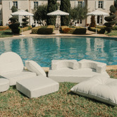 Business and Pleasure Co 5 Piece Laurens Outdoor Modular Pillow Stack Set