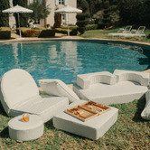 Business and Pleasure Co 5 Piece Laurens Outdoor Modular Pillow Stack Set