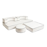Business and Pleasure Co 5 Piece Rivie Outdoor Modular Pillow Stack Set