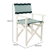 Business and Pleasure Co Rivie Outdoor Director's Chair